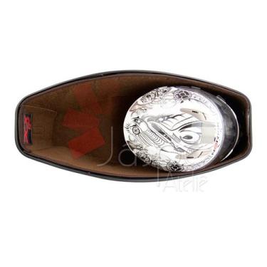 Imagem de Forração Honda Pcx 150 Acessório Baú 19 20 Forro Marrom - Jaspe Ateliê