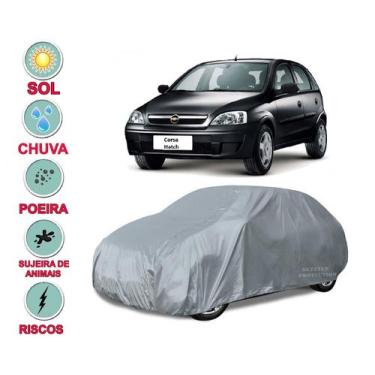 Imagem de Capa cobrir carro Corsa Hatch 100% Impermeável Proteção Total Bezzter