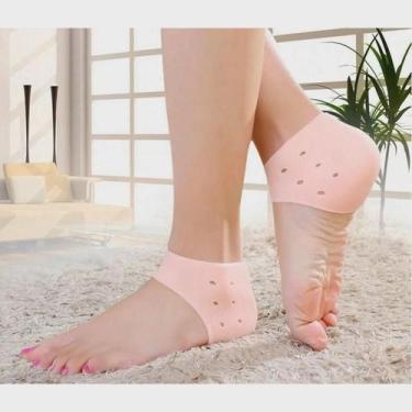 Imagem de Protetor Calcanhar Gel Silicone Calcanheira Fascite Esporão - Markelk