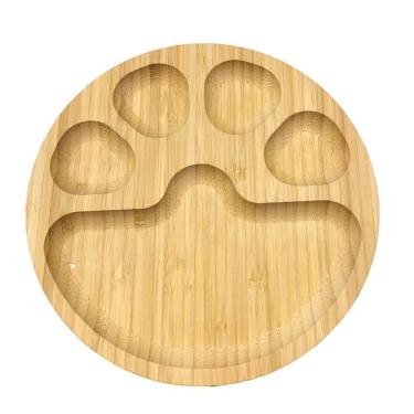 Imagem de Petisqueira Bambu 5 Divisórias 19,5cm Cazaro