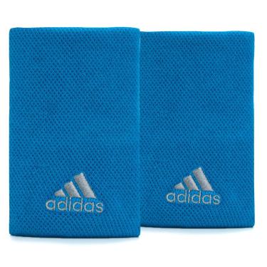 Imagem de Munhequeira Adidas Longa com 02 Unidades Azul