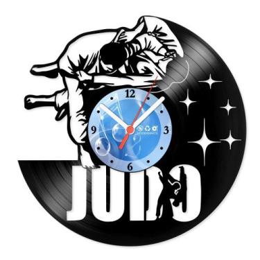 Imagem de Relógio De Parede Disco Vinil Esportes - Judô - VES-057 - Modernarte