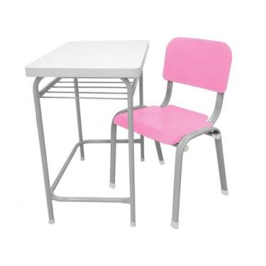 Imagem de Carteira escolar infantil c/ cadeira lg flex t4 - LG FLEX CADEIRAS, Ro