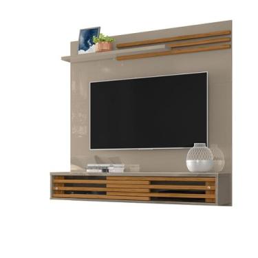 Imagem de Painel para TV até 55 Polegadas Frizz Sublime 281133 Fendi/Naturale Ma