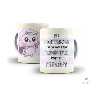 Imagem de Caneca dia dos professores corujinha 03 - LiveSub
