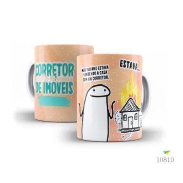 Imagem de Caneca Flork profissões - corretor de imóveis - LiveSub
