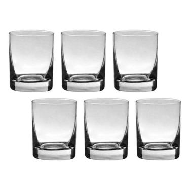 Imagem de 6 Copos De Cristal Para Shot 60ml Barline Bohemia Titânio Co - GREMAX
