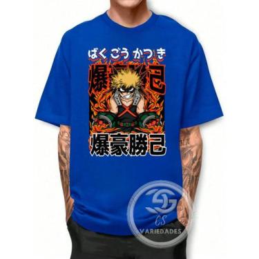 Imagem de Camiseta Boku no Hero Anime Mangá Camiseta  Anime  100% Algodão Malha 