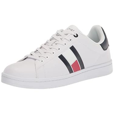 Imagem de Tommy Hilfiger Tênis masculino Lansen, Branco, 12