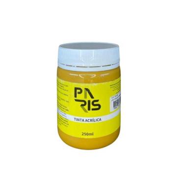 Imagem de Tinta Acrílica Artística Paris Premium Amarelo Ocre 250ml