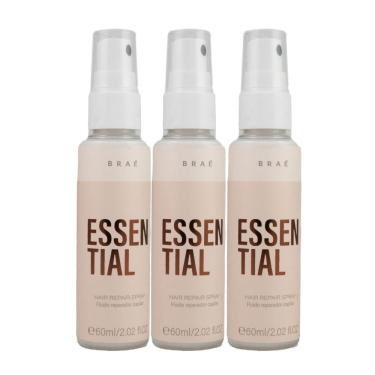 Imagem de Braé Essential Kit 3 Spray Fluido Reparador Capilar 60ml