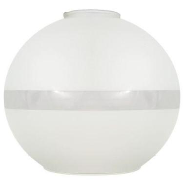 Imagem de Bola Americana Fosca Filetada Pequena P/ Pendente Lustre - CM GLASS - 