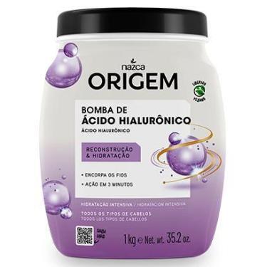 Imagem de Mascara Hidratação Bomba De Ácido Hialurônico Origem 1kg - Nazca Cosmé