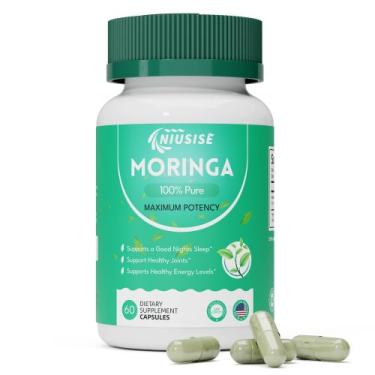 Imagem de Suplemento NIUSISE Moringa em pó em cápsulas 800mg - 60 cápsulas