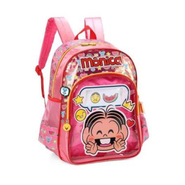 Imagem de Mochila Escolar Infantil de Costas Turma da Monica - Luxcel