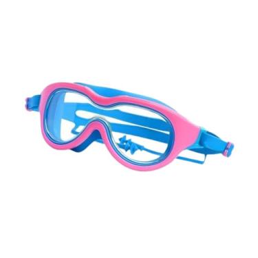 Imagem de UGPLM CRIANÇAS NATAGEM GOGGLES GOGGLES CRIANÇAS TREINAMENTO de VISÃO CLARA TREINAM, Rosa Vermelha Azul