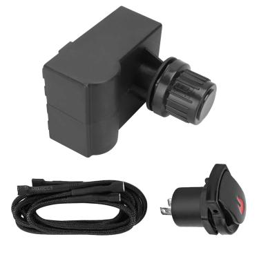 Imagem de BBQ Future Botão de ignição eletrônica com 5 interruptores de botão gerador de faísca, módulo de interruptor de ignição elétrica de substituição para sistemas de ignição Char-Broil Surefire e a