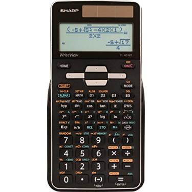 Imagem de Sharp Calculadora científica avançada EL-W516TBSL com tela de 4 linhas WriteView™ e energia solar