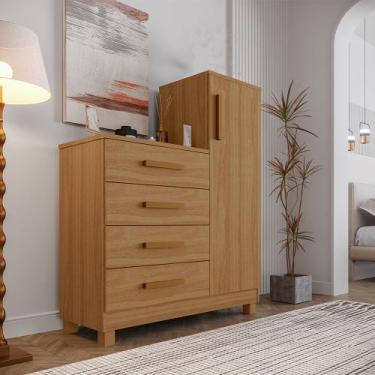 Imagem de Cômoda Sapateira Reforçada Versátil Savana - CONFFORT CASA