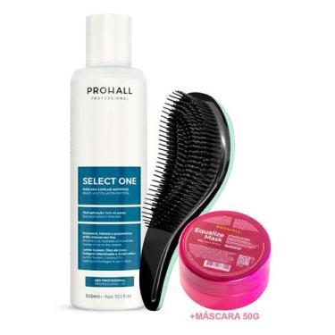 Imagem de Liso Perfeito Select One Prohall 300ml +Equalize 50g +Escova