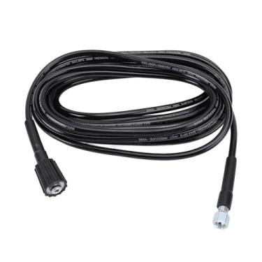 Imagem de Mangueira de Arruela de Alta Pressão Power Power Mangueira Mangueira Universal Fit à Prova de Desgaste do Conector de Metal de Borracha para Lavagem de Carros Limpeza de (10m)