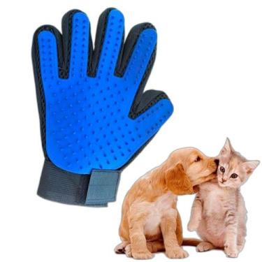 Imagem de Luva Magnética Massagem, Pentear, Retirada De Pelos Pets - Correia Eco