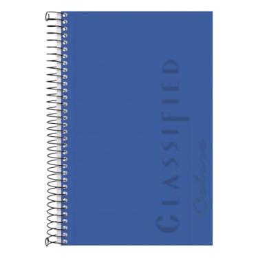 Imagem de TOPS Caderno colorido 73506, capa azul, 21 x 14 cm, branco, 100 folhas