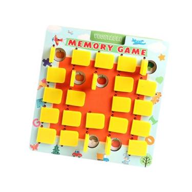 Imagem de YIJU Jogo de memória sensorial, colorido e leve, quebra-cabeça de combinação, aprendizagem precoce para pré-escola, viagem de carro, dia crianças