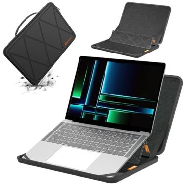 Imagem de Smatree Capa protetora rígida de EVA com suporte compatível com MacBook Pro M4 2024/A2991/A2780/A2485, Apple MacBook Pro M3/M2/M1 Pro ou Max de 16,2 polegadas (MS89)