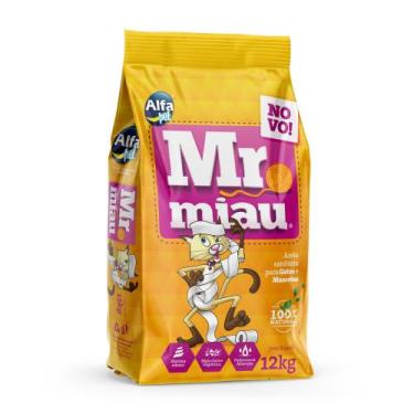 Imagem de Areia Higiênica Sanitaria Kets Alfa Pet Miau Cat 12kg