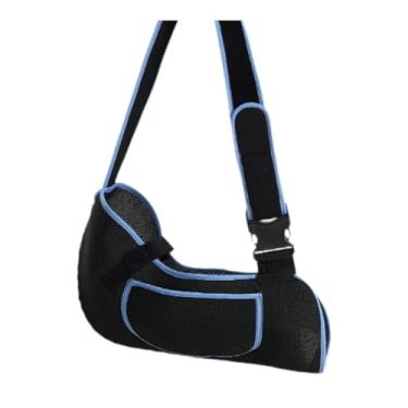 Imagem de OIIBWQ Tipoia de Braço, Estabilizador de Ombro, Imobilizador de Antebraço Confortável, órtese de Suporte Do Manguito Rotador para Mãos Esquerdas E Direitas D