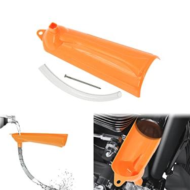 Imagem de HCmotorku Funil de filtro de óleo para Harley Touring Street Glide Road Glide Dyna Softail Sportster XL 1 peça