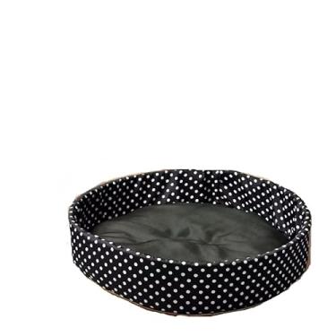 Imagem de Cama Caminha Pet para Cachorro ou Gato Médio 50cm x 50cm Lavável Redonda(CAMA PET MACHO)