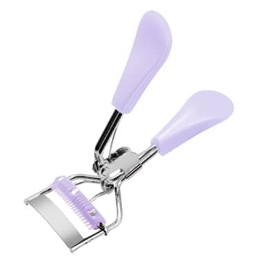 Imagem de Modelador de cílios com pente integrado profissional para todos os formatos de olhos roxo