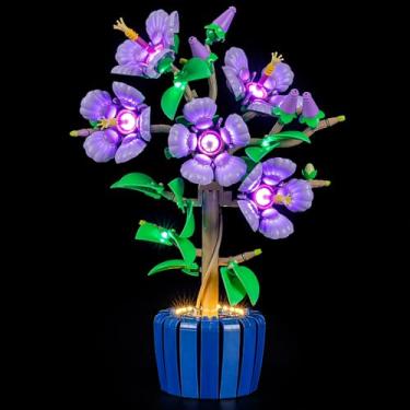 Imagem de YEABRICKS LED Light for Lego-10372 Botanical Hibiscus Building Blocks Model (Building Set NOT Included)