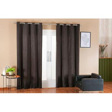 Imagem de Cortina Suede 2,80m X 2,80m Blackout 70 Sala E Quarto - Laika Enxovais