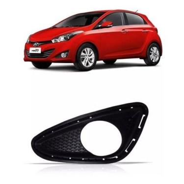 Imagem de Moldura Grade Farol Milha Hb20 2012 2013 2014 Lado - TOP