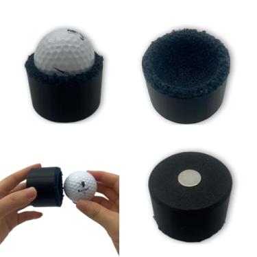 Imagem de LEIAIRUI Arruela de bola de golfe magnética impressa em 3D, limpador de bola de golfe portátil compacto, fixa-se a carrinhos, toalhas e tacos, limpeza rápida para bolas de golfe