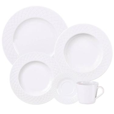 Imagem de Aparelho de Jantar 30 Peças Tramontina Ingrid Porcelana Deco