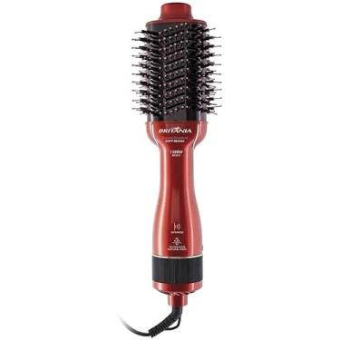 Imagem de Escova Secadora e Alisadora Modeladora – 3 em 1 Seca, Alisa e Modela | Tecnologia Íon + Cerâmica | Resultado Salão em Casa - Super Potente 1200/1300 W
