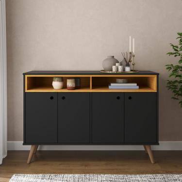 Imagem de Aparador Sala De Estar Buffet Cantinho Do Café Cozinha Armário - Milão