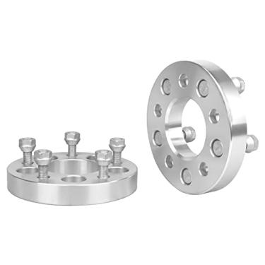 Imagem de Haruma 2 peças espaçadores de roda de 2,5 cm de espessura 5 x 114,3 mm (5 x 4,5) a 5 x 120 mm (5 x 4,75) furo do cubo de 74 mm para Chevrolet 85-13 Corvette/82-04 S10/82-02 Camaro; para GMC 90-05