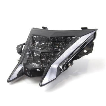 Imagem de Lanterna traseira de LED Arashi Smoke E-Mark para BMW S1000RR 2010-2014, S1000R 2014, HP4 2012-2014, luz traseira de freio de seta, acessórios de substituição integrados para motocicleta