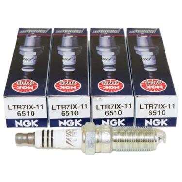 Imagem de (Vela de ignição NGK 6510 LTR7IX-11 Iridium IX (pacote com 4)