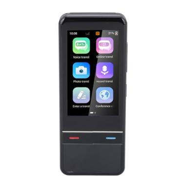 Imagem de Domary Dispositivo Tradutor de Idiomas, Tradução de Fotos por Voz Off-line Portátil Multilíngue Em Tempo Real Com Tela Sensível Ao Toque HD, Conexão Wi-Fi ou Ponto de Acesso Móvel, 139