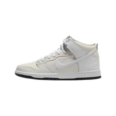 Imagem de Nike Tênis masculino SB Dunk High x Antihero (HM5837-100, branco/preto/branco), Branco/Preto/Branco, 39