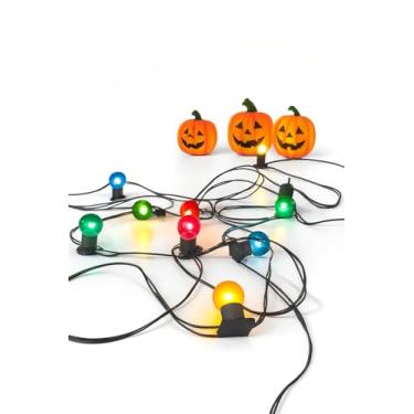 Imagem de Varal de Luz, Varal de Luzes com Lampada, de Luzes Colorido para Ambientes Internos E Externos, Halloween E Natal(25 metros,220V)