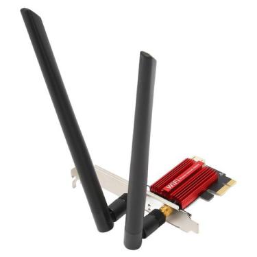 Imagem de WiFi de 6 placas ciciglow AX1800 Pro Bluetooth 5.2 PCI-E para PC