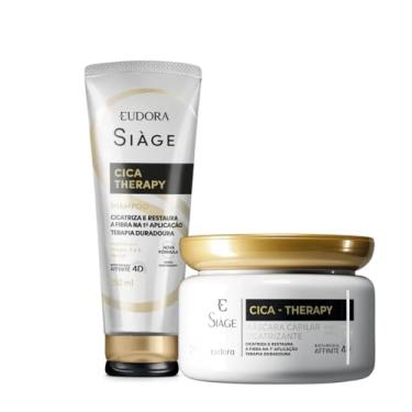 Imagem de Kit Siáge Shampoo + Máscara De Hidratação Cabelos Cheirosos E Macios Cica-Therrapy