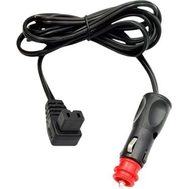 Imagem de SZPENGC Cabo De Alimentação Cc Para Geladeira Automotiva 12V/24V, Plugue Acendedor Cigarros 90°, Extensão Portátil E Freezer Iceco, Dometic Cfx, Astroai, Arb, Costway, Stakol, Reboque Camping 2M/6,6